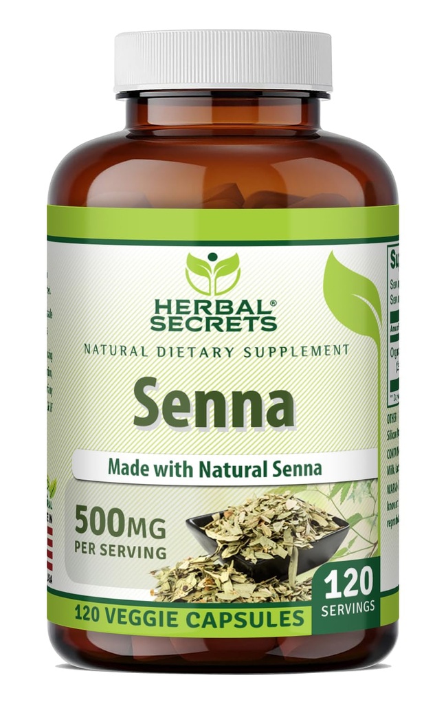 Βότανα Μυστικά Senna Συμπλήρωμα 500 Mg 