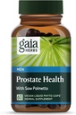 Γαία Βότανα Prostate Υγεία - Υποστηρίζει Prostate Υγεία και λειτουργία για τους άνδρες - με Saw Palmetto, Πράσινο Τσάι, Ρίζα Νετλ, και Λευκό φασκόμηλο* - 60 Vegan Υγρό Phyto-Capsules (20-Day Supply)