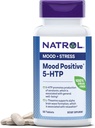 Natrol Mood θετική 5- HTP και L-Θεανίνη για ισορροπημένη διάθεση και χαλάρωση, 50 δισκία, μέχρι 50 ημέρες προσφοράς