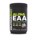 NutraBio Alpha EAA - All-Day Αμινοξέα για την ανάπτυξη των μυών και την ενυδάτωση - Essential Amino Acids with Nootropics & Adaptogens- Full Spectrum EAA BCAA Powder - 30 Servings - New York Punch