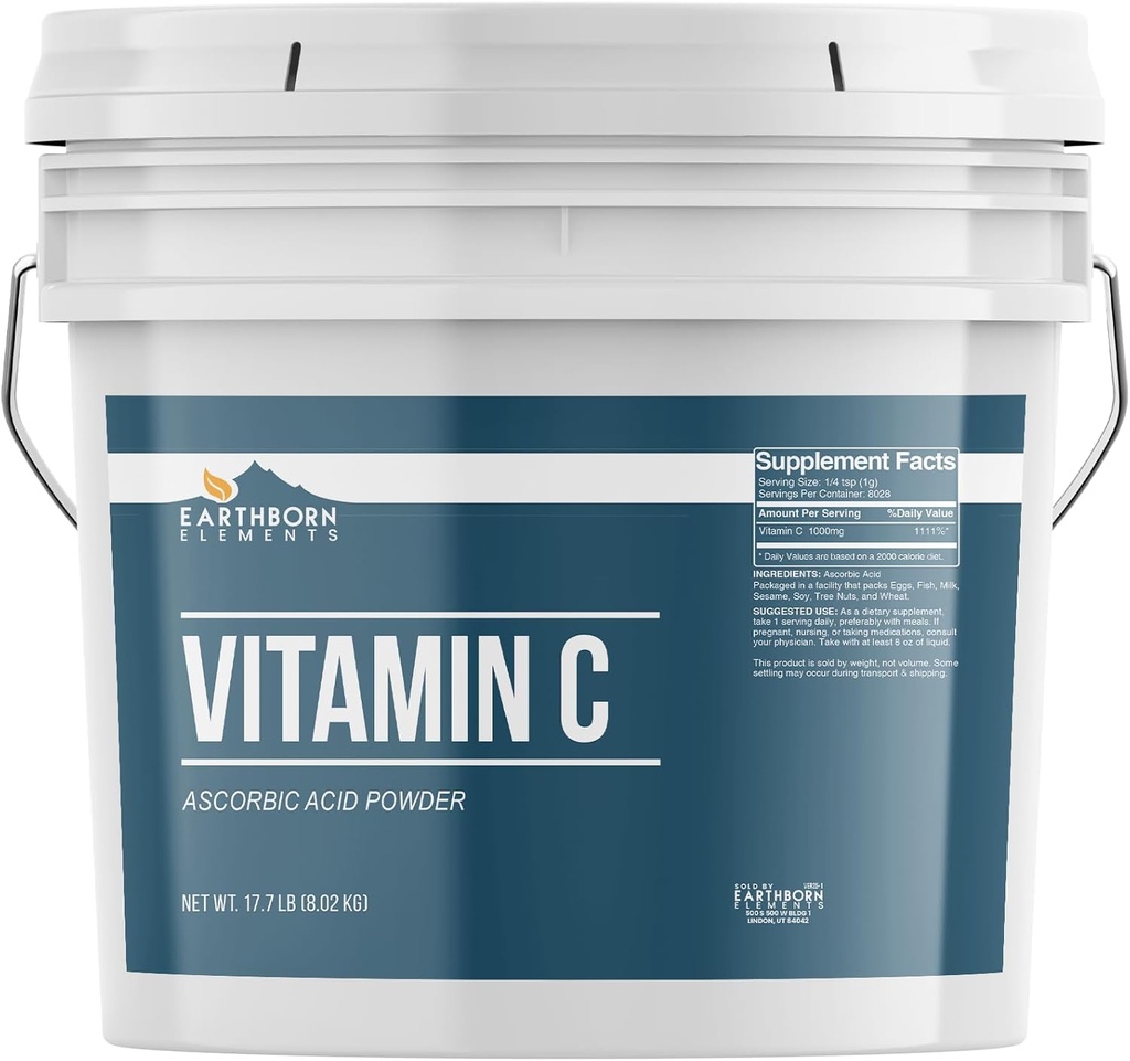 Earthborn Elements Vitamin C Powder (2 Gallon)