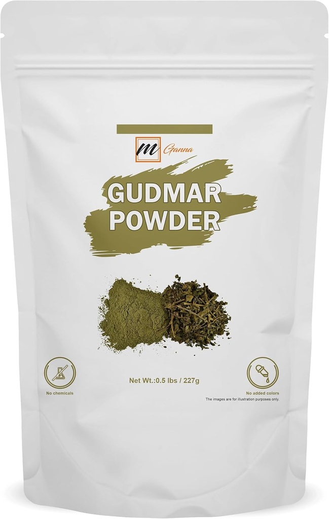 100% Φυσική Καθαρή Gudmar (Gymnema Sylvestre) Κόνις για την Υγεία και την Φροντίδα του Δέρματος 227 GMS / 0.5 LBS