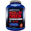 BODYTECH Micellar Casein Protein Powder, Slow Release for Overnight Mus Recovery - 24 γραμμάρια πρωτεΐνης ανά υπηρεσία - πλούσια σοκολάτα (4 Λίρες)