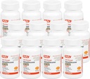 Rugby Ultra Strength Simethicone Gas Relief 180 mg - Maximum Gas Relief for Adults - Μπορεί να βοηθήσει με τα συμπτώματα της μετωπικότητας, Bloating, Gas Fullness - 60 Softgels (12 Pack)