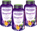 Vitafusion Sleep Well Melatonin Gummies Sugar Free, 60 Κάθε (3 Συσκευασία)
