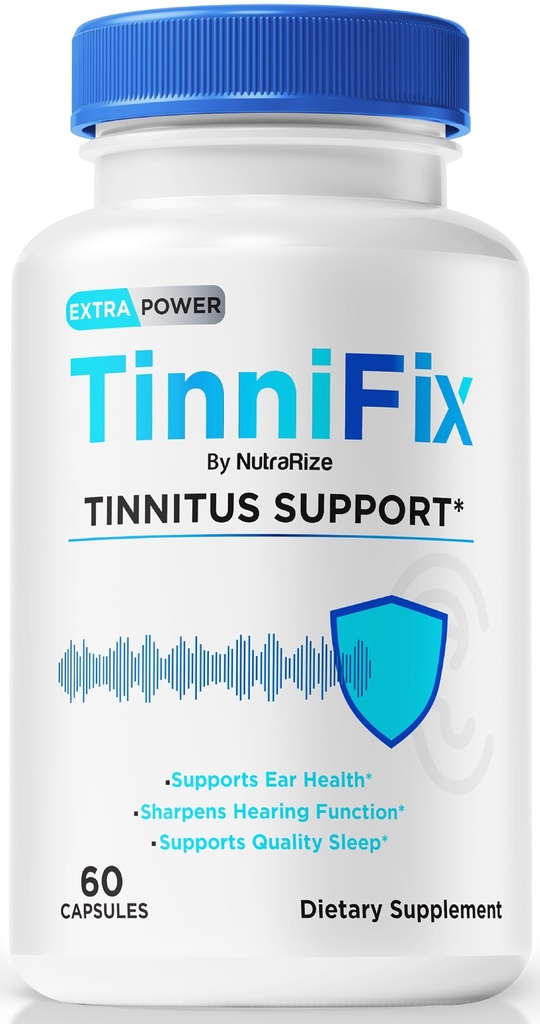 Κάψουλες Tinnifix - Σύνθετη φόρμουλα υποστήριξης της ακοής, χάπια Tinnifix για τη διατήρηση της υγιούς ακοής, όλα τα φυσικά Tinnifix για την πλήρη υγεία του αυτιού, επίσημη αναθεώρηση Tinni Fix (60 κάψουλες)