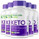 rize labs - - Εργαστήρια Trim Life Keto Κάψουλες - Χάπια απώλειας βάρους - Υποστήριξη μέγιστης αντοχής Φόρμουλα, συμπλήρωμα Keto+ACV (300 κάψουλες)