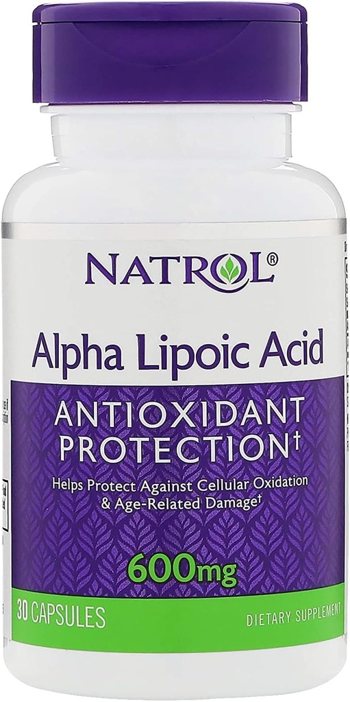 Natrol Alpha Lipoic Acid 600 Mg, 30 αριθμός