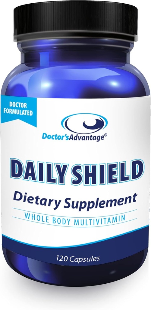 Doctor's Advantage Daily Shield Multivitamin with Green Tea Extract & Bilberry 