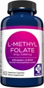 MD Life L- Methylfolate 5 mg συμπλήρωμα - Επαγγελματικό- Grade Active L Methylfolate συμπλήρωμα - 60 κάψουλες - L- Methylfolate 5mg - Μέγιστη ισχύς MTHFR W/ Essential Amino Acids