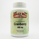 Holly Hill Health Foods, Cran-Max συμπυκνωμένο Cranberry 400 MG, 120 κάψουλες