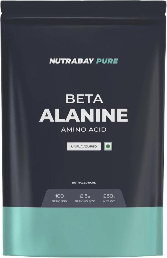 Nutrabay Pure 100% Beta Alanine - Χωρίς άρωμα, 250g
