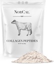 Norcal Hydrolyzed Collagen Peptides, 12oz | 20g Protein, 0g Carbs/Fat | Grass-Fed Brazilian Cows | for Easy Mixing & Bioavailability | US GMP Certified