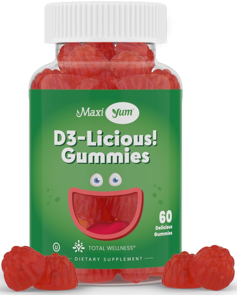 Maxi Υγεία Βιταμίνη D Gummies (60 Gummies)