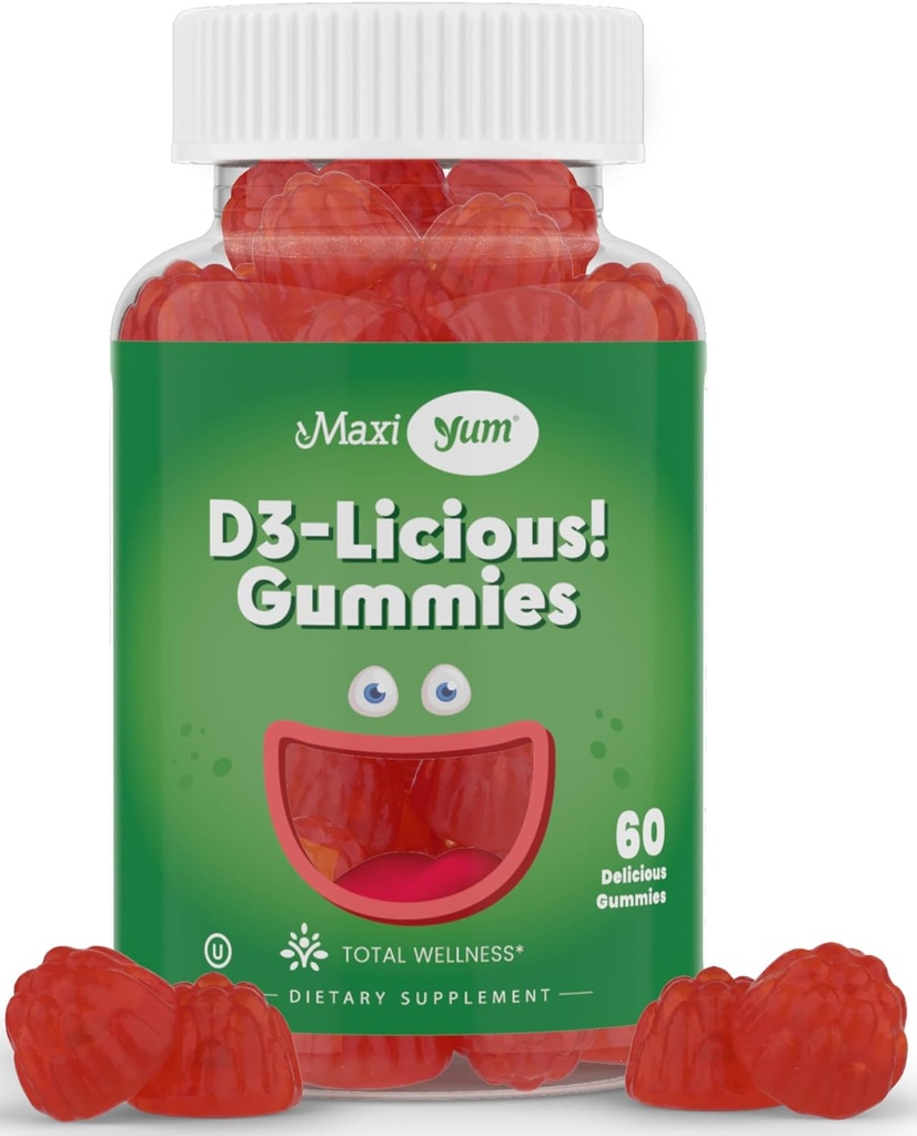 Maxi Υγεία Βιταμίνη D Gummies (60 Gummies)