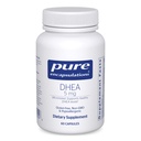 Pure Encapsulations DHEA 5 mg - Ανοσολογική Υποστήριξη & Ορμόνες Ισορροπία * - Μικρονωμένο DHEA - Χωρίς γλουτένη & Vegan - 60 Κάψουλες