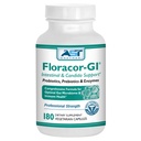 Floracor – Προβιοτικά & Ένζυμα για την υποστήριξη του εντέρου & του εντέρου Heath –180 κάψουλες χορτοφάγων