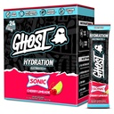 Συσκευασίες ενυδάτωσης GHOST, Sonic Cherry Limeade, 24 Sticks, Ηλεκτρολυτική σκόνη - Συμπλήρωμα μειγμάτων ποτών με μαγνήσιο, κάλιο, ασβέστιο, βιταμίνη C - Vegan Φιλικό, χωρίς σόγια, ζάχαρη & γλουτένη