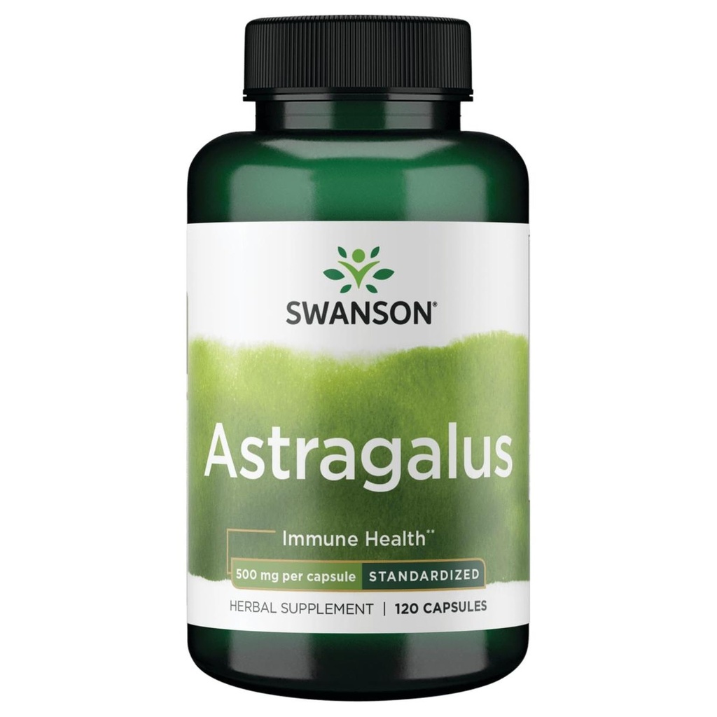 Swanson Astragalus (Standardized) 500 Milligrams 120 Κάψουλες