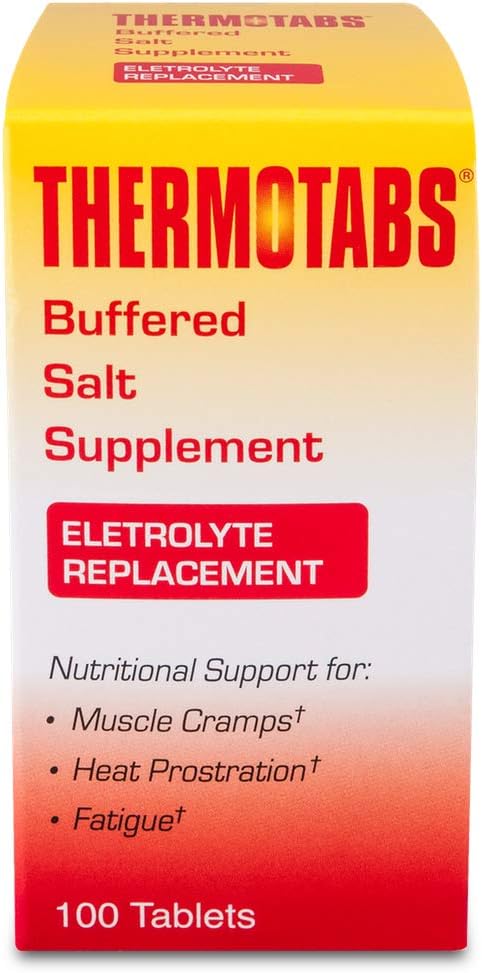 THERMOTABS συμπλήρωμα άλατος Buιασπειρόμενα Tabletισκία 100 Tabletισκία (Συσκευασία του 2)