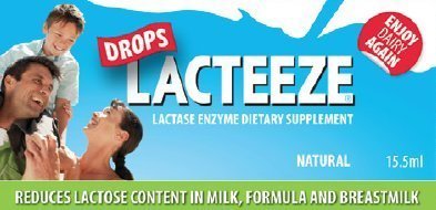 Lactase Enzyme Lacteeze Drops 15,5 ml Υγρό από την Gelda Scientific από την Gelda Scientific