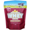 Pure Choice Vanilla Whey Protein Isolate Powder, 28g πρωτεΐνη, μη μετουσιωμένος ορός γάλακτος, 3 συστατικά, χωρίς πληρωτικά ή τεχνητά γλυκαντικά. (Βανίλια, 2 lb)