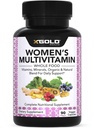 Vegan Women's Daily Multivitamin 50 Plus με οργανικά συστατικά, Ginger, Maca, Multi-Vitamin B Complex & More - Ενεργειακή Υποστήριξη, Αναμνηστικό Ανοσοποιητικό Σύστημα -90 Κάψουλες