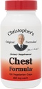 Christopher's Original Formulas Chest Formula – Ανοσοποιητική υποστήριξη ολόκληρου του βότανου για την εποχή του κρυολογήματος και της γρίπης, 460 mg, 100 κάψουλες χορτοφάγων