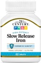 21st Century Slow Release δισκία σιδήρου, 60 Count PACK OF 2 - Συσκευασία Μαΐου Vary