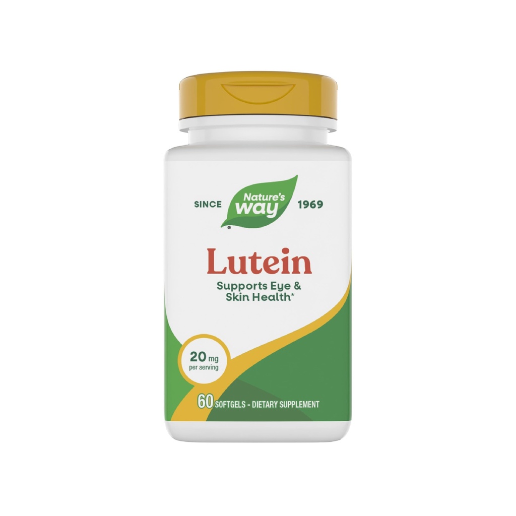 Ο τρόπος της φύσης Lutein, υποστηρίζει την υγεία των ματιών*, 60 μαλακά γέλη
