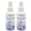 SkinSmart Eczema Spray για μωρά και Toddlers, Αφαιρεί τα βακτήρια έτσι ώστε το δέρμα μπορεί να θεραπεύσει, 4 spray ουγγιάς (πακέτο των 2) Ασφαλής για Λεπτό και Ακατέργαστο Δέρμα