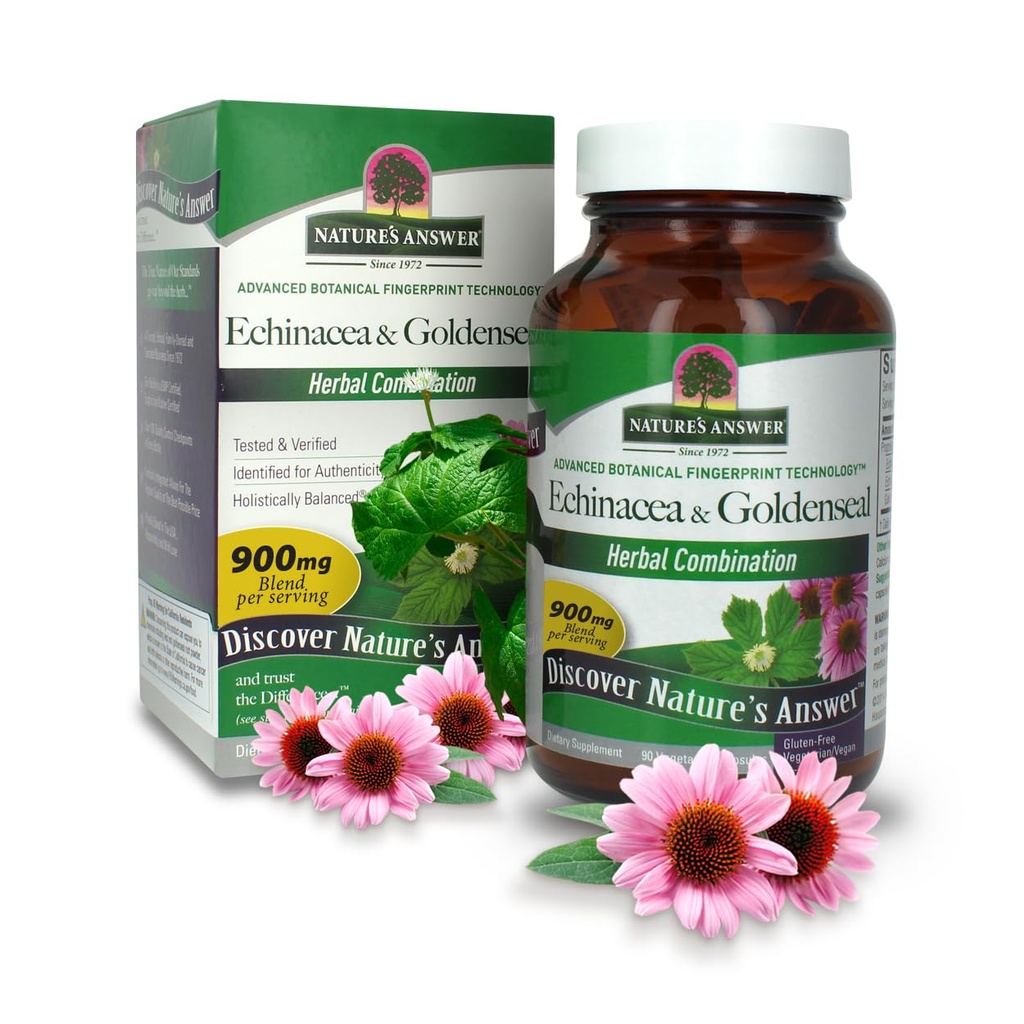 Απάντηση της φύσης Echinacea & Goldenseal 