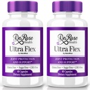 (2 Πακέτο) κάψουλες Ultra Flex, Advanced Joint support Supplement, Ultra Flex Natural Joint Health Formula, Max Strength Pills για την κοινή ευεξία και κινητικότητα, UltraFlex Vitamin Reviews (120 Κάψουλες)
