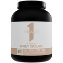 Rule 1 Naturally Flavored R1 Protein Whey Isolate, Pure Vanilla, 4.3 Pounds | 25g Protein & 6g BCAA Exclusively from Whey Isolates and Hydrolysate isolates for Workout Recovery and anytime use