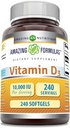 Amazing Formulas Vitamin D3 (Cholecalciferol) Συμπλήρωμα 