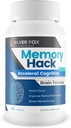 Memory Hack - Acceleral Cognitive Brain Formula - Support Mental Endurance and Focus - with Taurine & Other Powerful Natural Ingredients - Nootropic Brain Booster