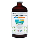 LIQUIDHEALTH Daily Multi Mineral Liquid Supplement with Fulvic Acid, Plant Based Ionic Aquamin Sea Trace Ocean Minerals - Immune Support, Energy, Gut Health, Detox - Made in USA, Vegetarian (32 oz)