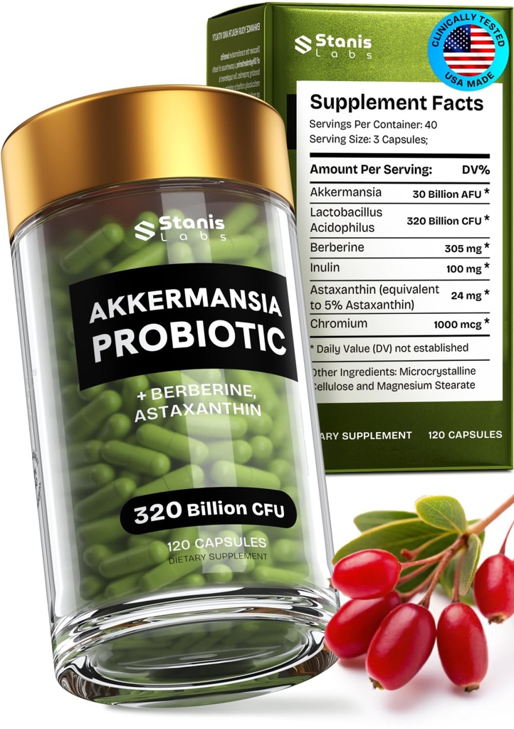 Akkermansia Muciniphila Probiotics 320 Billion CFU