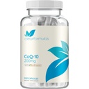 CoQ10 200mg με BioPerine - Ενισχυμένο συνένζυμο απορρόφησης Q10 200mg ισχυρό αντιοξειδωτικό για την καρδιακή ενέργεια και τη γήρανση Υποστήριξη - Υψηλή σταθερότητα CoQ10 Ubiquinone Caps - Made in a cGMP US Lab (200 Services)