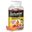 Airborne 500mg Vitamin C + Zinc Immune Support Supplement Gummies for Kids, Assorted Fruit Flavor, Gluten Free Crafted Blend with Powerful Antioxidants Vitamins C & E, 63 Gummies