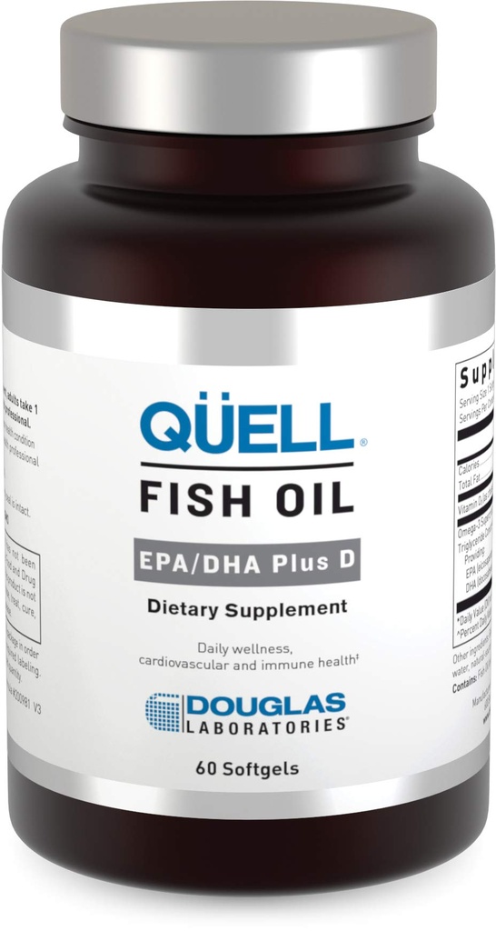 Douglas Laboratories Quell Fish Oil EPA/DHA Plus D 