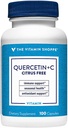 Η βιταμίνη Shoppe Quercetin + βιταμίνη C, Citrus Free, Αντιοξειδωτικό που υποστηρίζει ένα υγιές ανοσοποιητικό για όλες τις εποχές (100 κάψουλες)