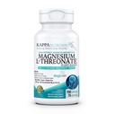 Διατροφή Kappa Powered by MagbrainTM Μαγνήσιο L-Θρεονικό Φυτικό Βασισμένο, 420mg Στοιχειώδες Μαγνήσιο (3 Κάψουλες) από 2,253mg, 150 Κάψουλες Vegan, Εγκεφαλικό, Ύπνο & Μυική Υποστήριξη.