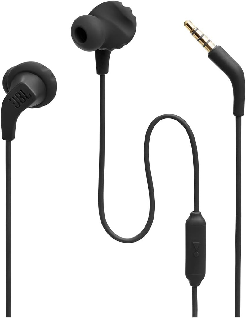 JBL Endurance Run 2 Ενσύρματα - Αδιάβροχα Ενσύρματα Σπορ σε Αέρα ακουστικά, Pure Bass Sound, Hands-Free Calls, Never Hurt. Ποτέ μην πέσεις έξω.