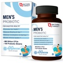 NATURE TARGET Probiotics για άνδρες με άνδρες συμπλήρωμα φροντίδας, προβιοτικά & προβιοτικά για άνδρες Digestive και ανοσοκατασταλτική υγεία, 60 δισεκατομμύρια CFUs & 14 Strains Ράφι σταθερό, γλουτένη & χωρίς σόγια (90 δισκία)
