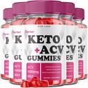 riize εργαστήρια - Pro Fast Keto+ACV Gummies for Advanced Weight Loss, All Natural Keto Plus Apple Cider Vinegar 1000mg συμπλήρωμα, βοηθά στη μείωση του λίπους κοιλιάς, για επιπλέον δύναμη (300 Gummies)