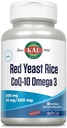 KAL Red Yeast Rice COQ10 Ωμέγα 3, 60 κόμης