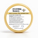 ECZEMA HONEY Gentle Oatmeal and Lavender Soap - Φυσικό έκζεμα Πλύσιμο σώματος - Καθημερινή Απλό σαπούνι για ξηρό, φαγούρα, ευαίσθητο, & ευερέθιστο δέρμα (3.3 Oz)