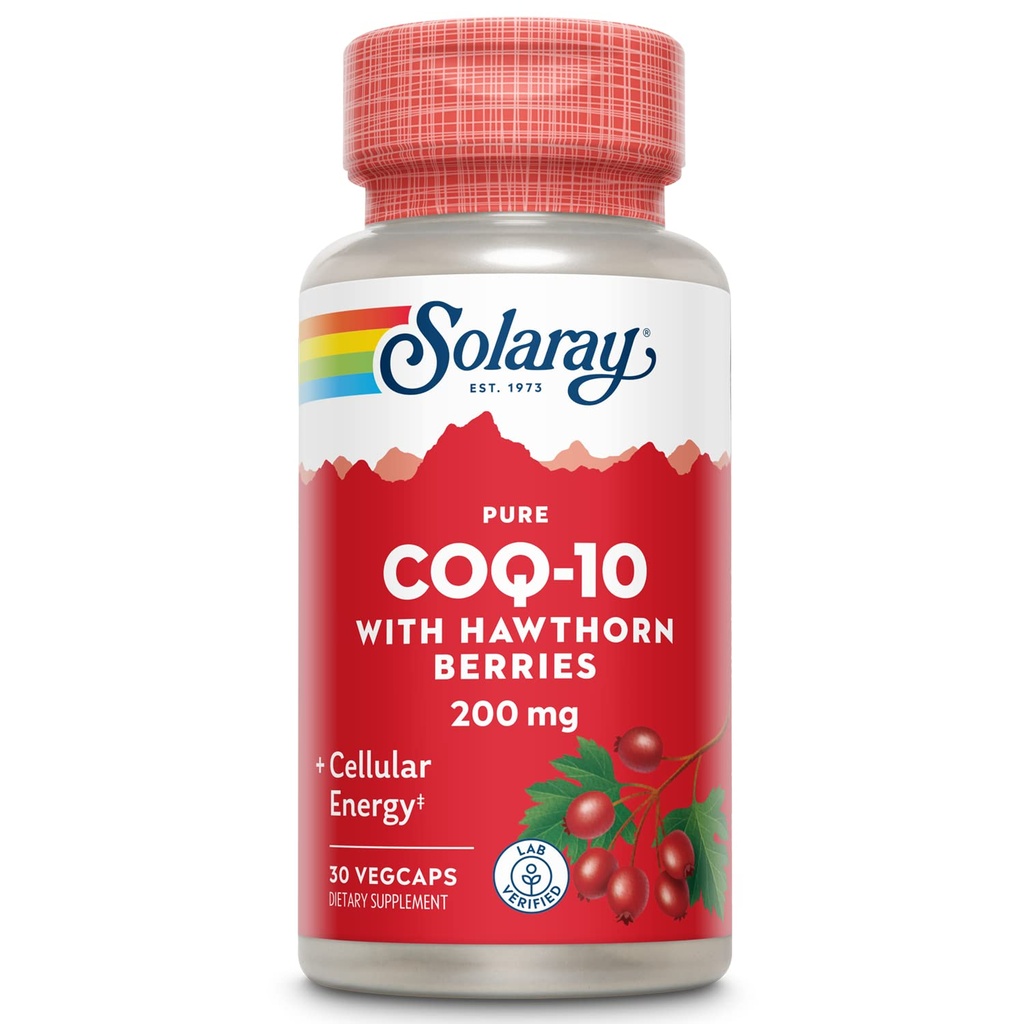 SOLARAY Pure CoQ-10 200 mg 