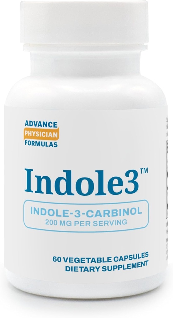 Indole-3-Carbinol, 200 mg, 60 Vegetable Capsules